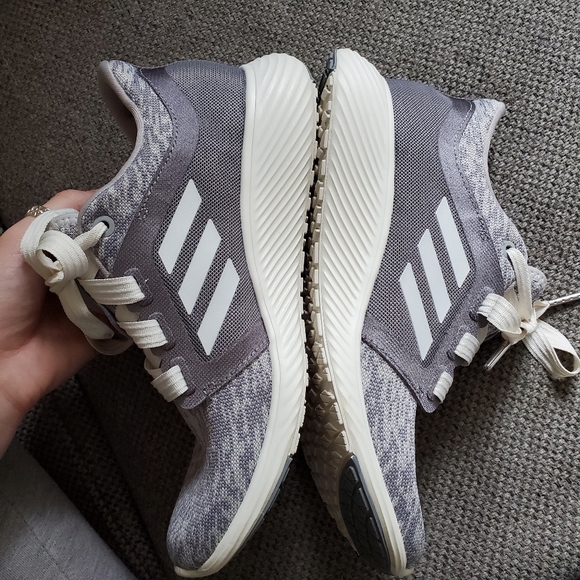 adidas Shoes | Euc Adidas Bounce Edge Lux 3 Womens Size 7 Grey | Poshmark
